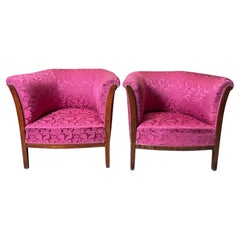 Par de sillones bergère de estilo Art Déco
