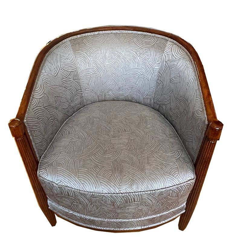 Inizio XX secolo Coppia di bergère Art Déco in vendita