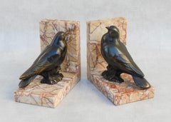 Pair of Art Deco Bird Book Ends C1930s France