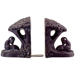 Pair of Art Deco book-ends by Erling Olsen, Wedgwood, circa 1935