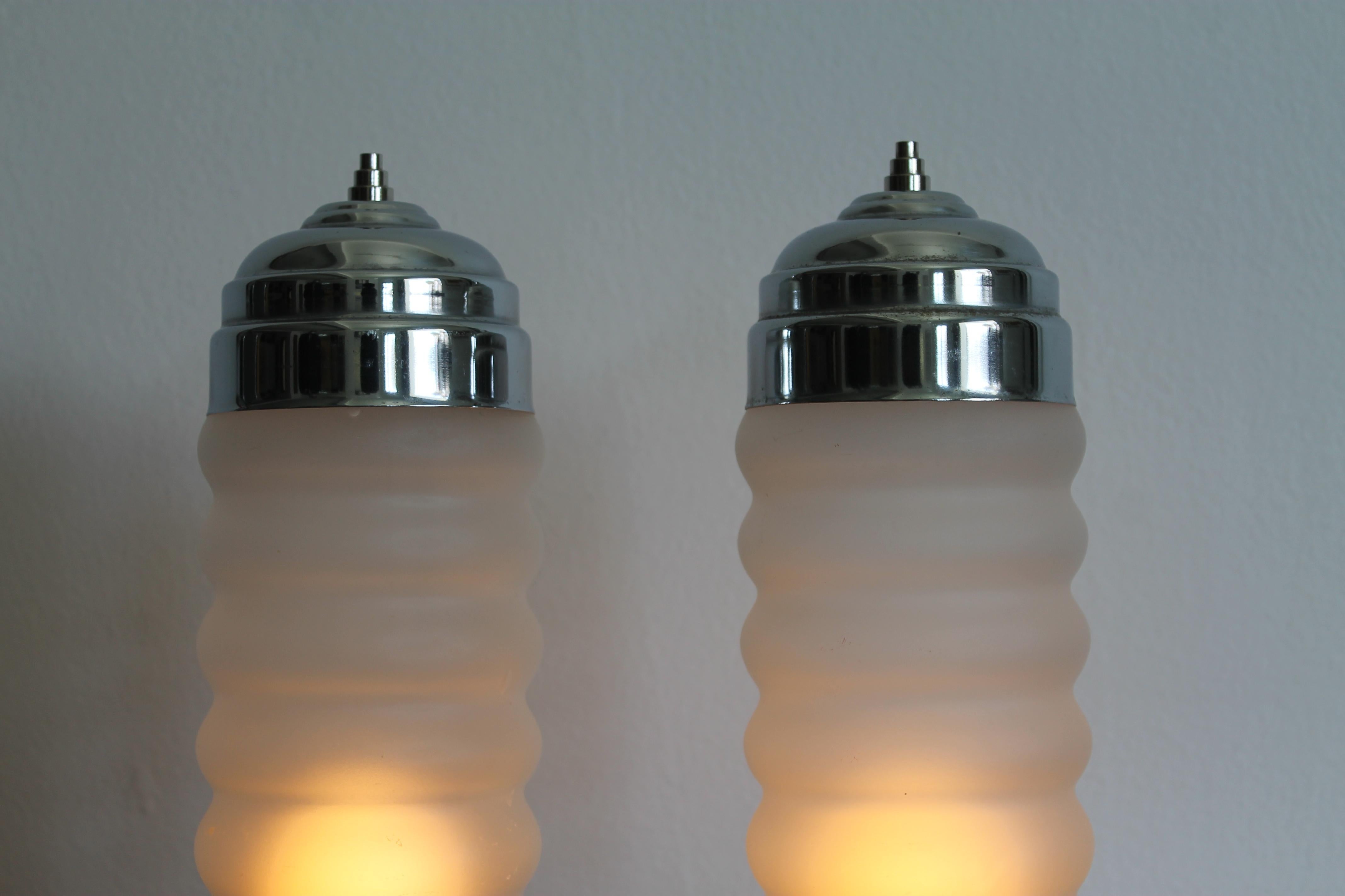 Américain Paire de lampes de boudoir Art Déco en vente