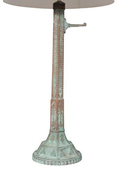 Paire de lampes de table Art Déco en bronze