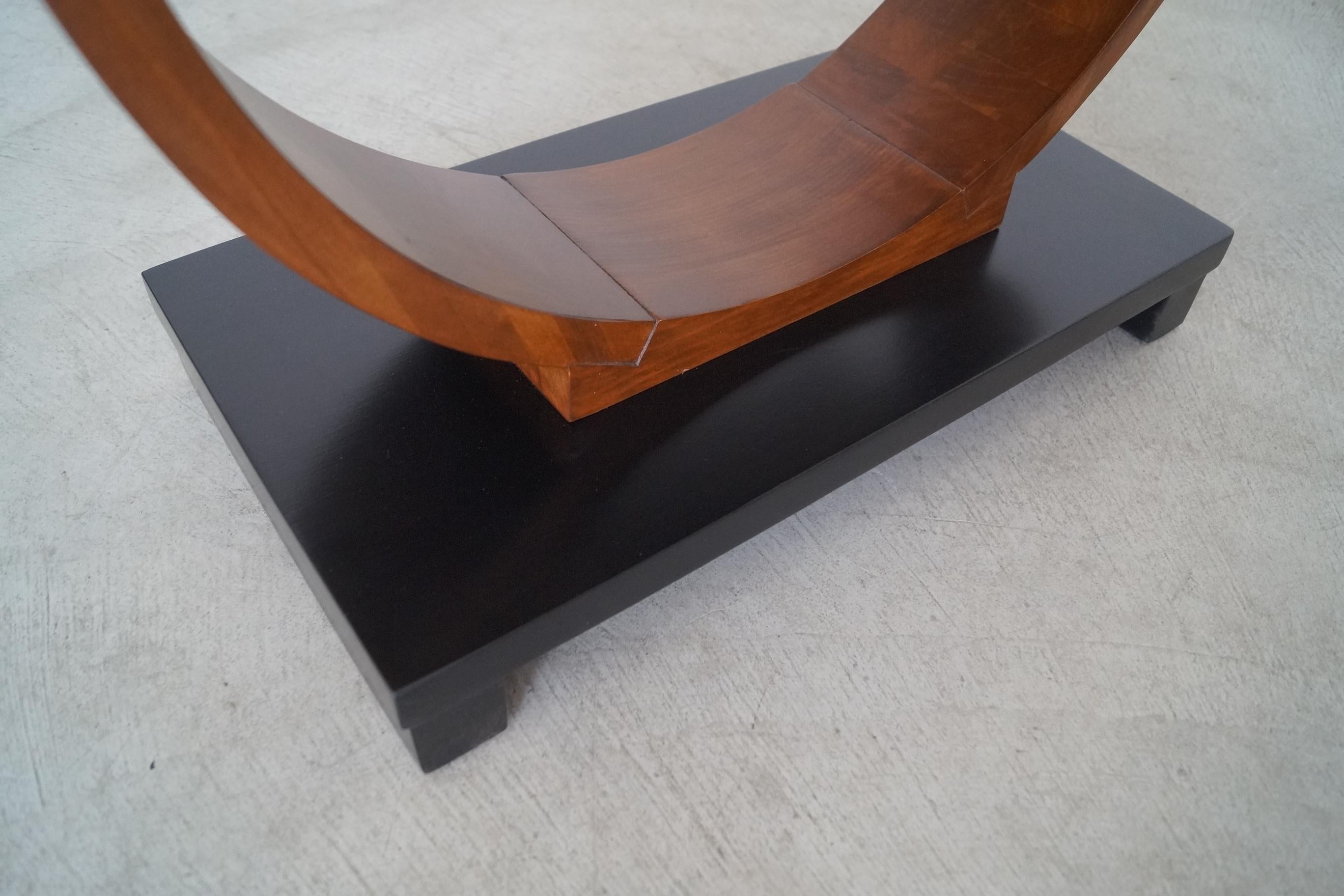 Pair of Art Deco Brown Saltman Side Tables 11