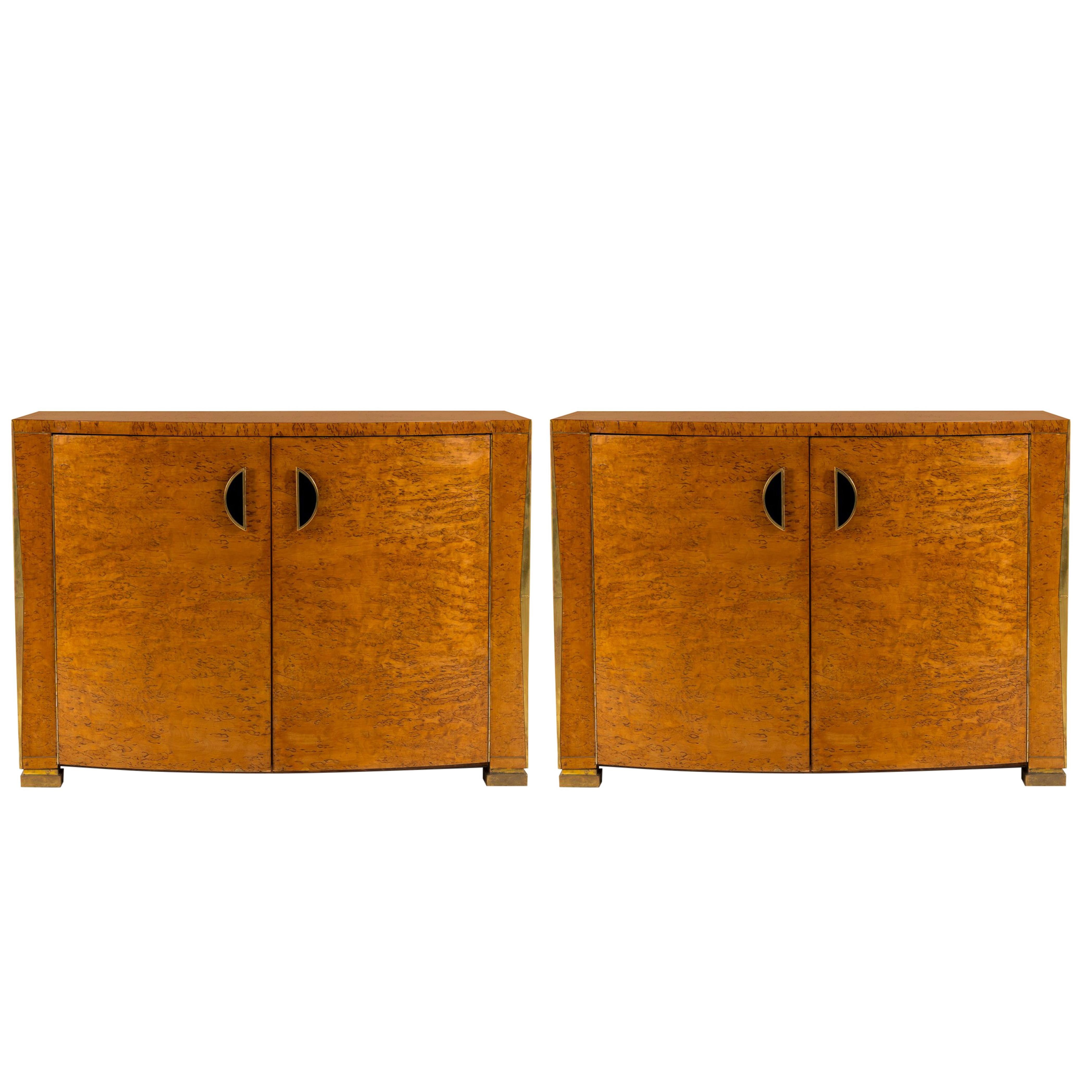 Pair of Wenge Wood at 1stdibs
