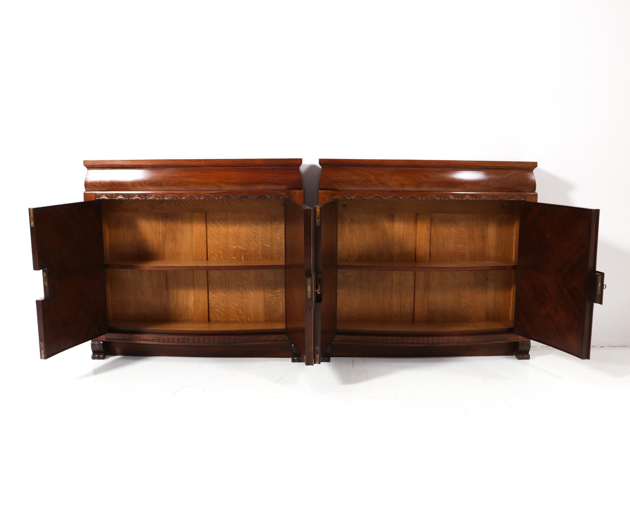 Pair of Art Deco Cabinets by Napoleon Le Grand for 't Modelhuis N. Legrand For Sale 5