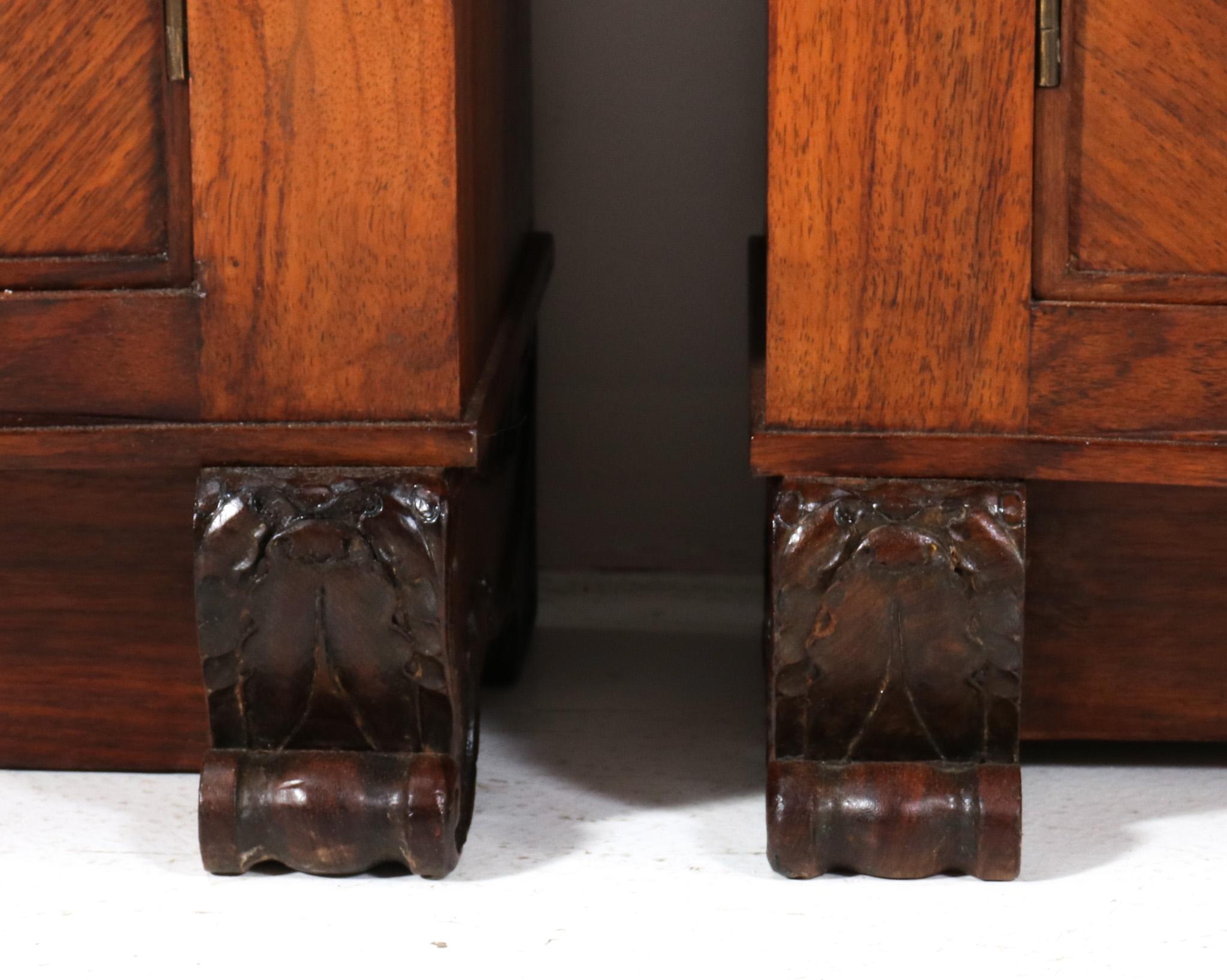 Pair of Art Deco Cabinets by Napoleon Le Grand for 't Modelhuis N. Legrand For Sale 7