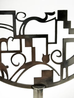 Paar Art Deco-Kerzenleuchter von Hagenauer Wien