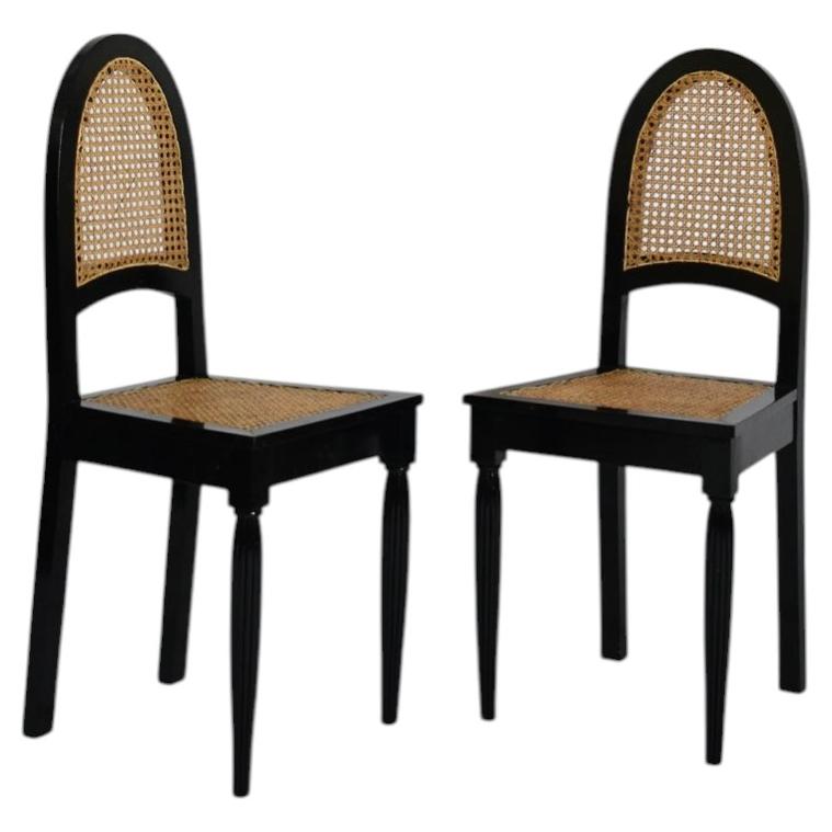 Pair of art deco chairs, 1930s