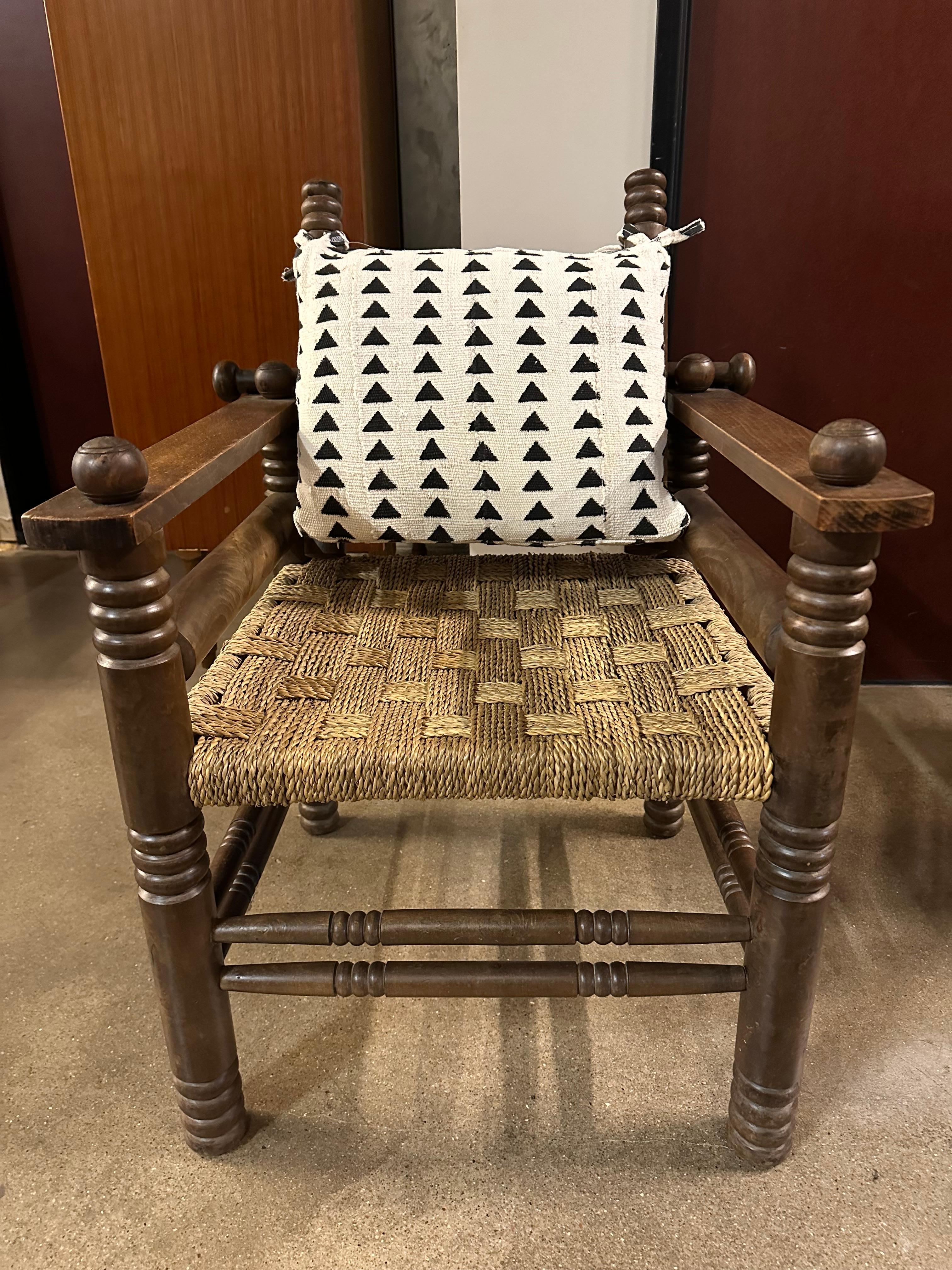 Pair of Art Deco Chairs by Charles Dudouyt, France, 1940s 7