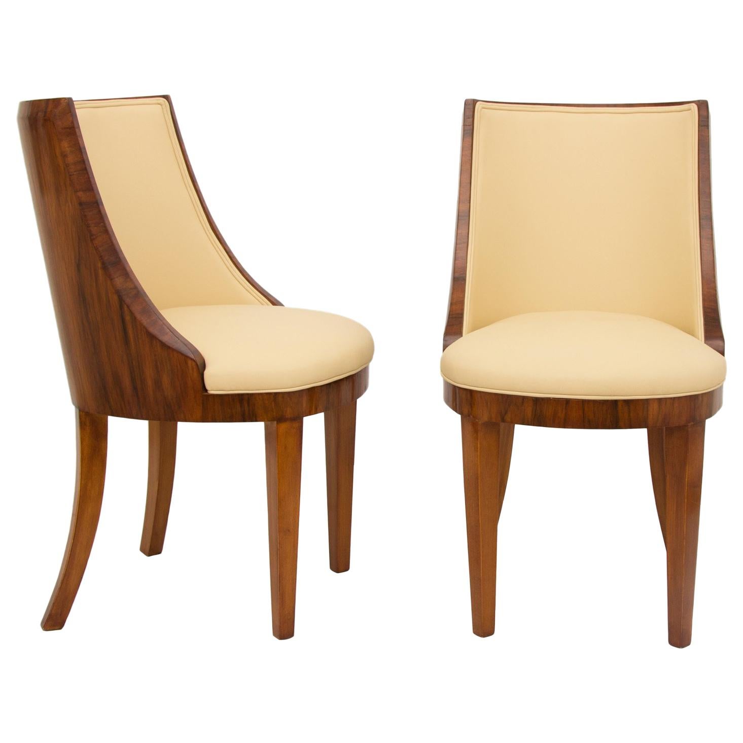 Pair of Art Deco Chairs by Hille