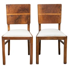 Retro Pair of Art Déco Chairs