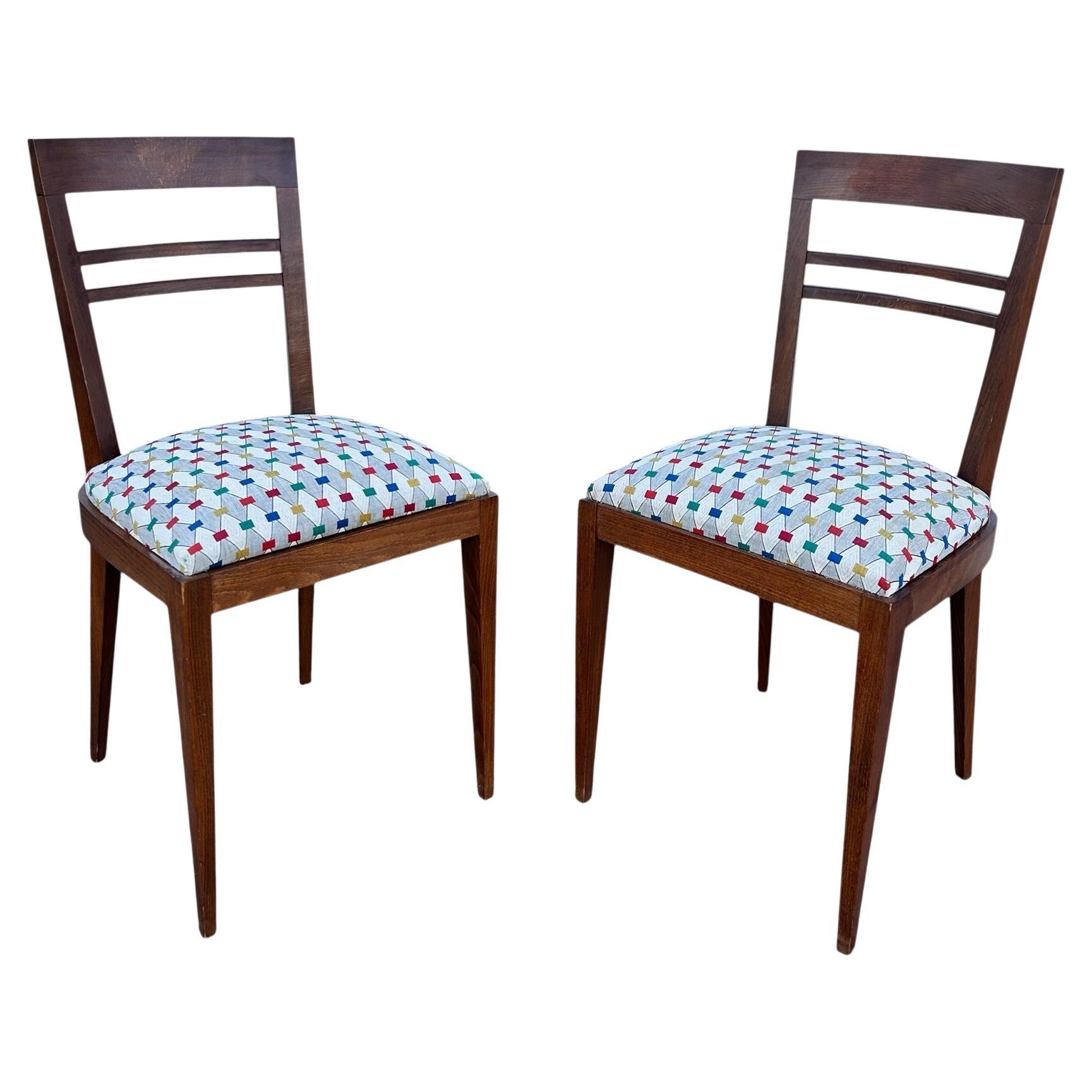 pair of art deco chairs For Sale