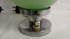 Pair of Art Deco Chrome Table Lamps, 1935