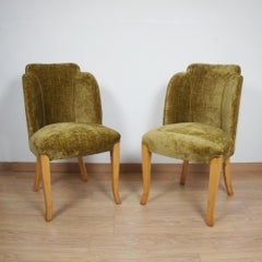 Pair of Art Deco 'Cloud' Chairs