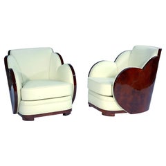 Pair of Art Deco Cloud Chairs