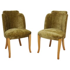Pair of Art Deco 'Cloud' Chairs