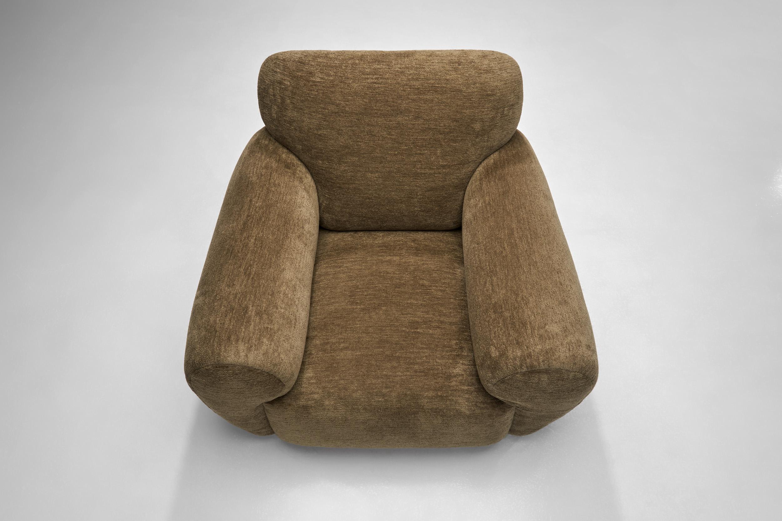 Pair of Art Deco Club Chairs by De Coene Frères, Belgium 20th Century For Sale 1