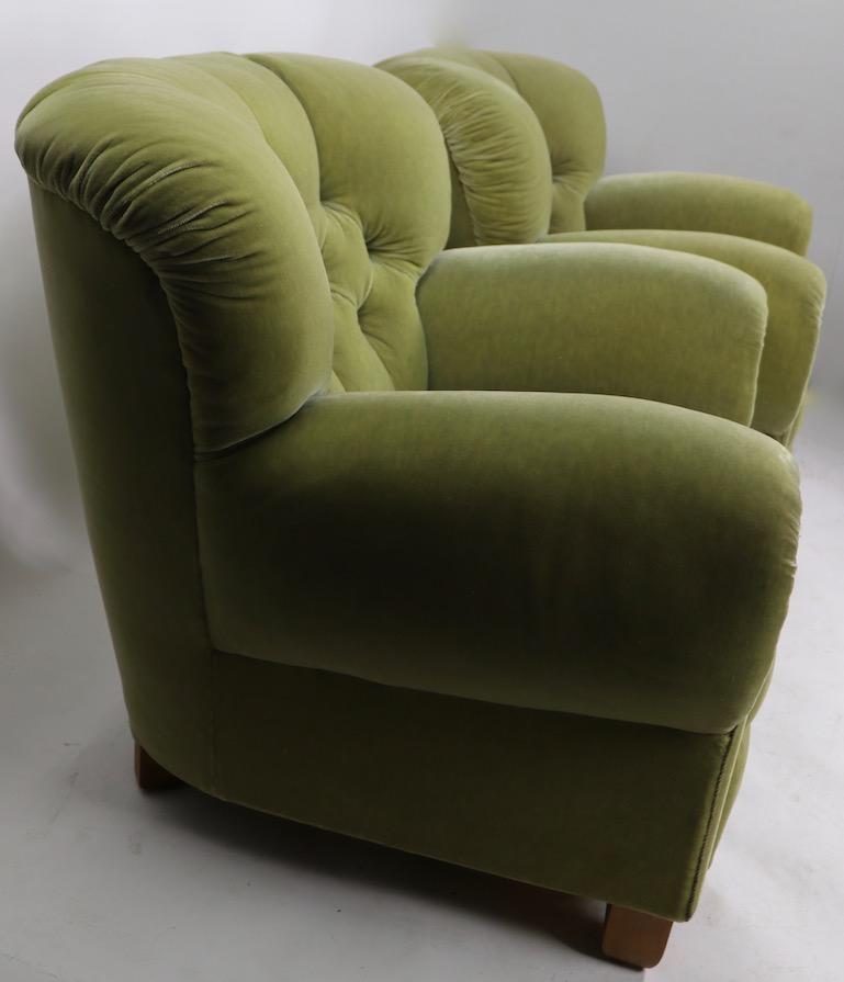 Pair of Art Deco Club Chairs 6