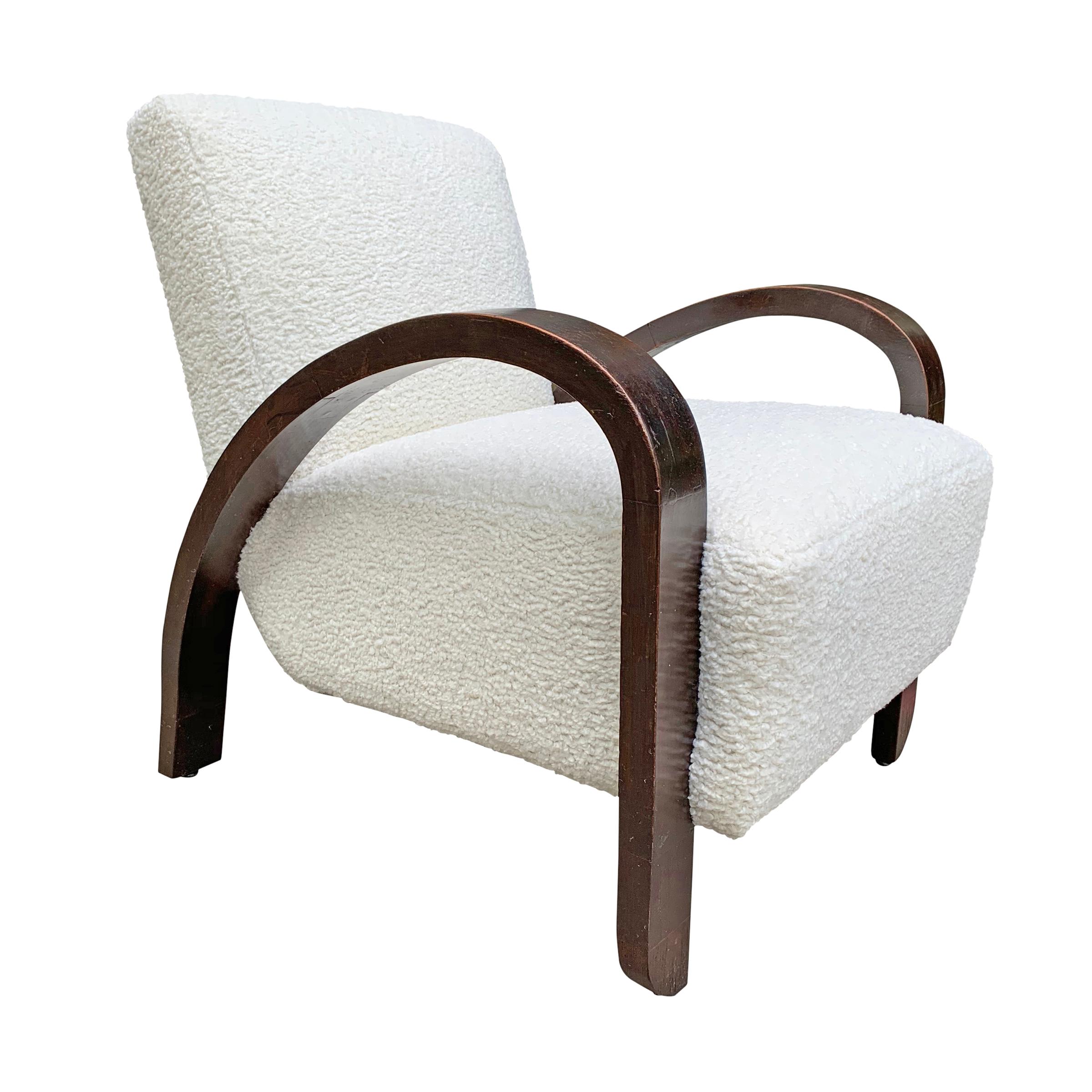 Pair of Art Deco Club Chairs (Unbekannt)