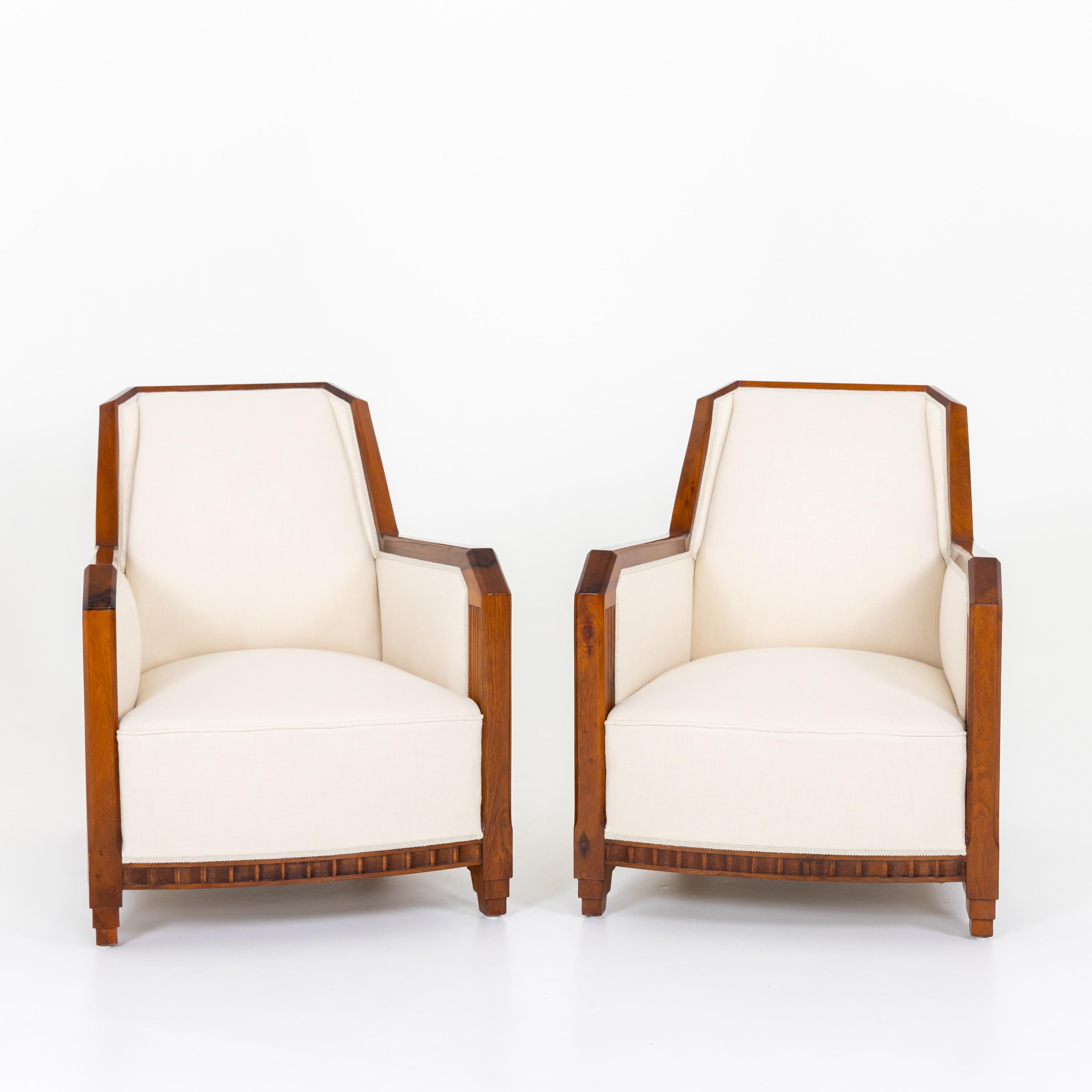 Pair of Art Deco Club Chairs 2