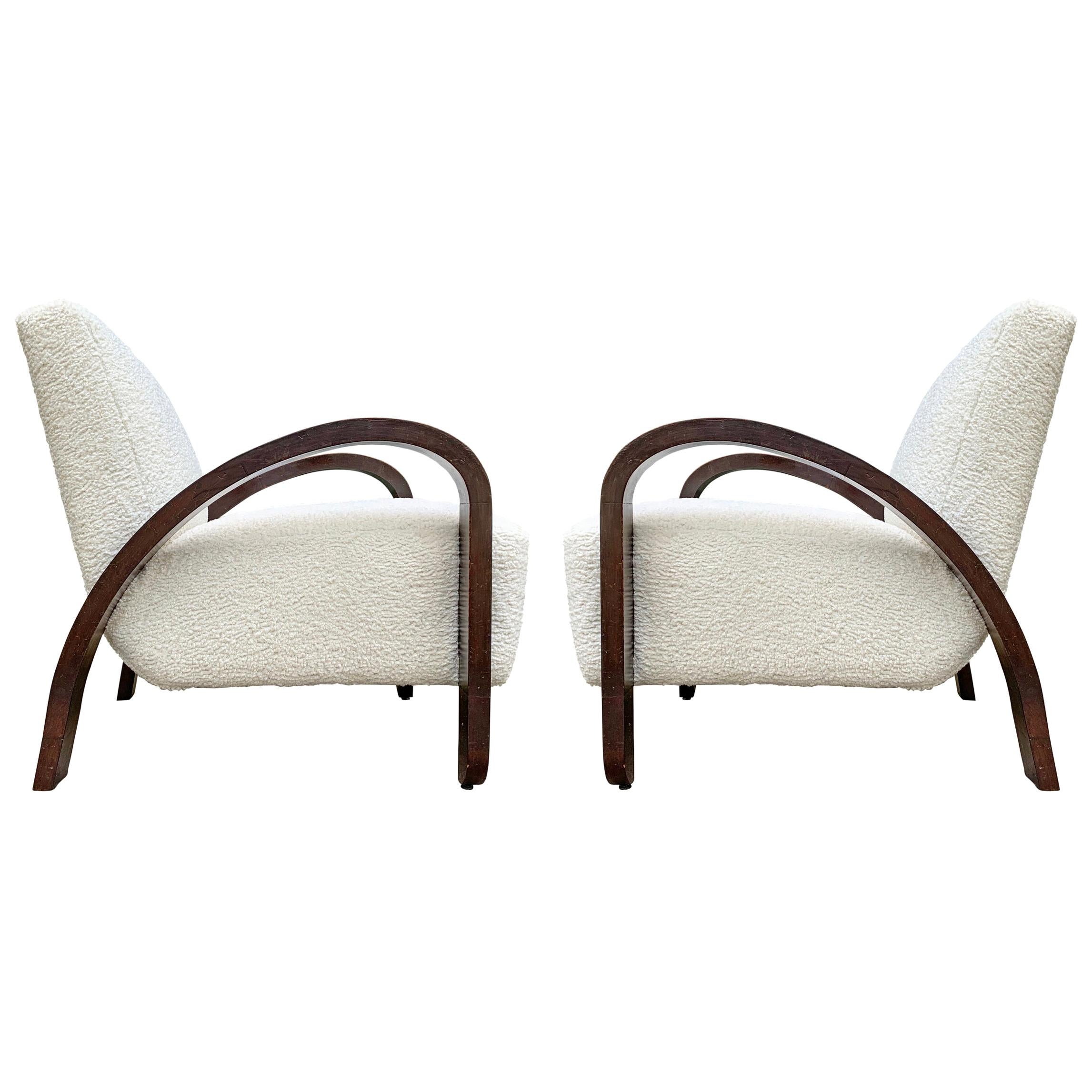 Pair of Art Deco Club Chairs