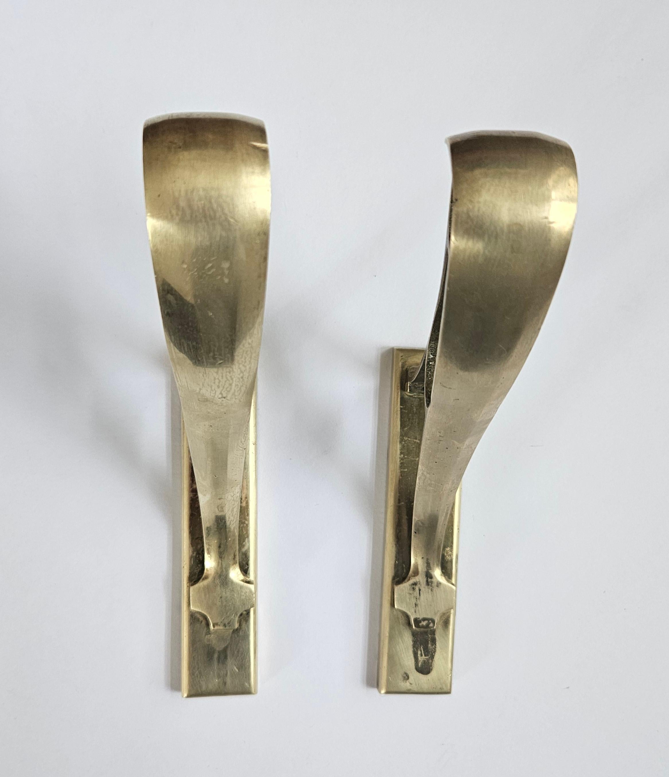 Pair of Art Deco Consoler or Holders Pelmets, Germany, 1930 For Sale 3