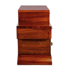 Pareja de mesillas de noche cubistas Art Déco - Barcelona 1930