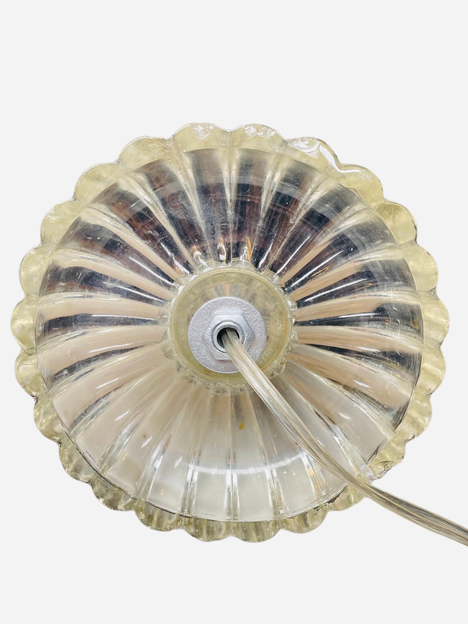 Paire de lampes de table Art déco en cristal taillé en vente 12