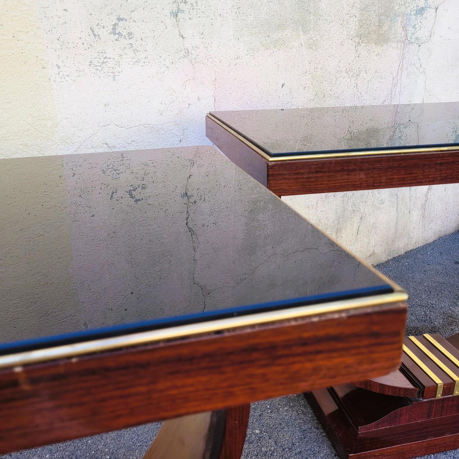 Pair Of Art Deco Display Consoles For Sale 1