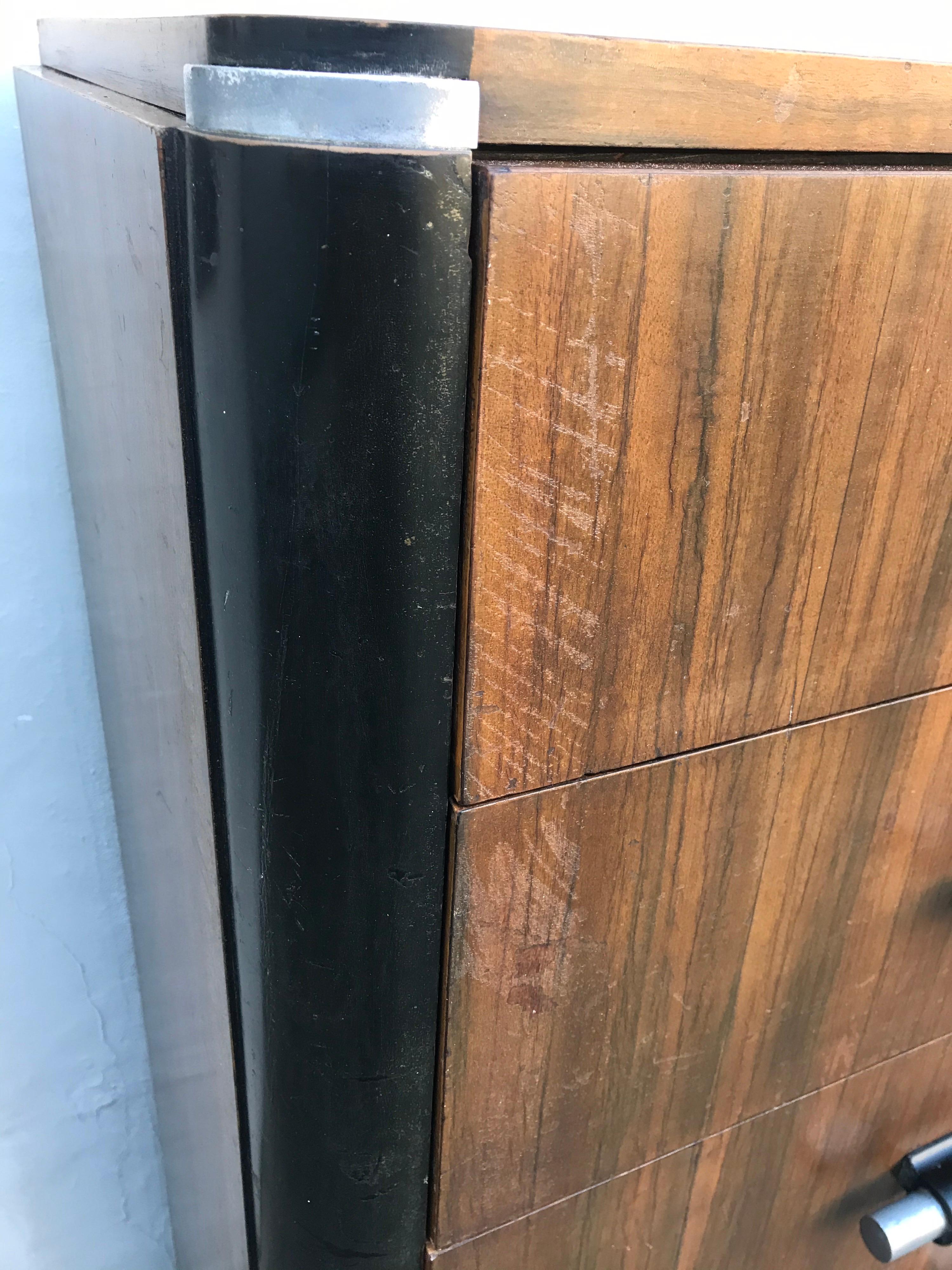 Pair of Art Deco Donald Deskey Streamline Moderne Dressers, 1930's 2