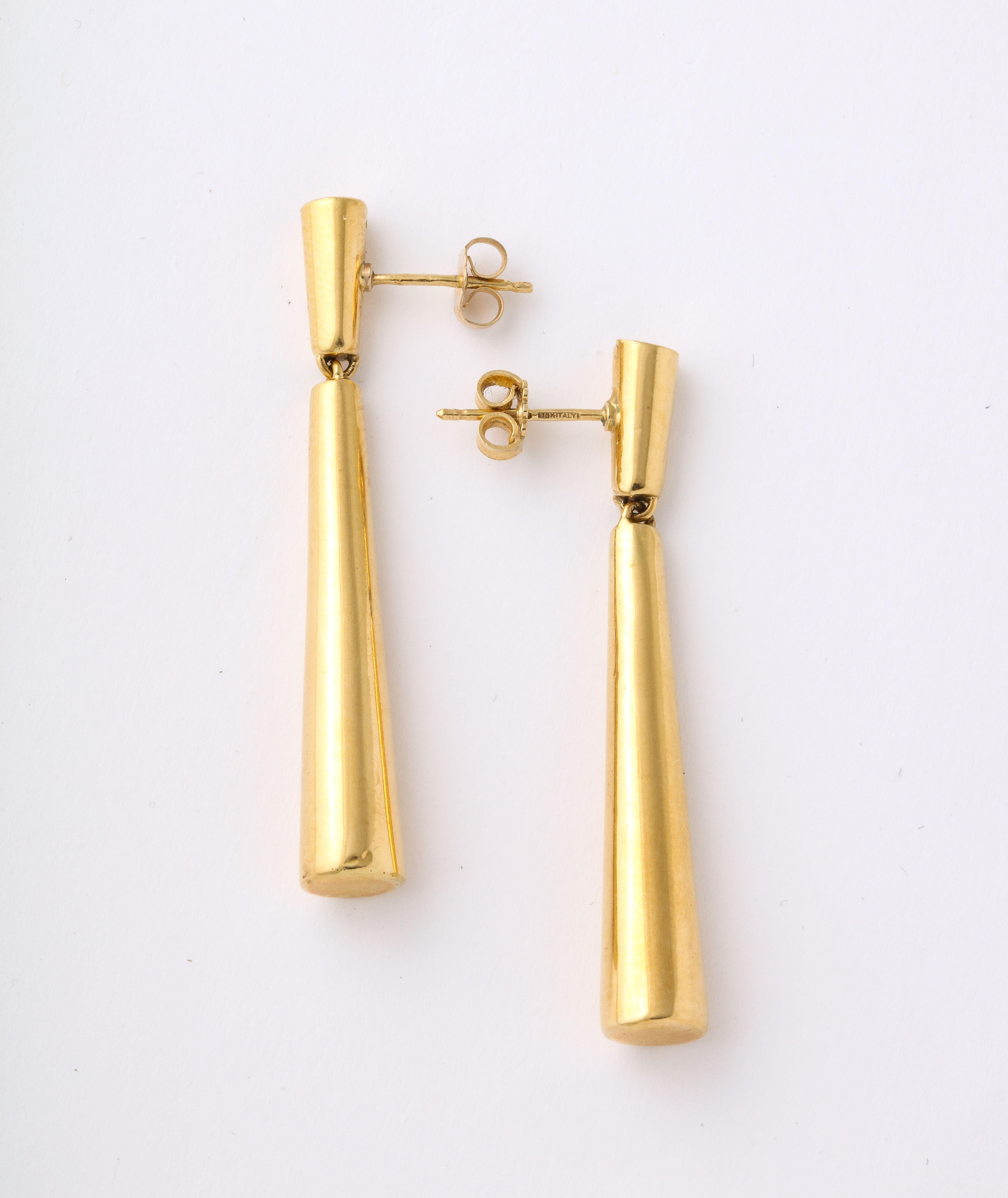 Art Deco Classic Victorian Style Gold Pendant  Earrings