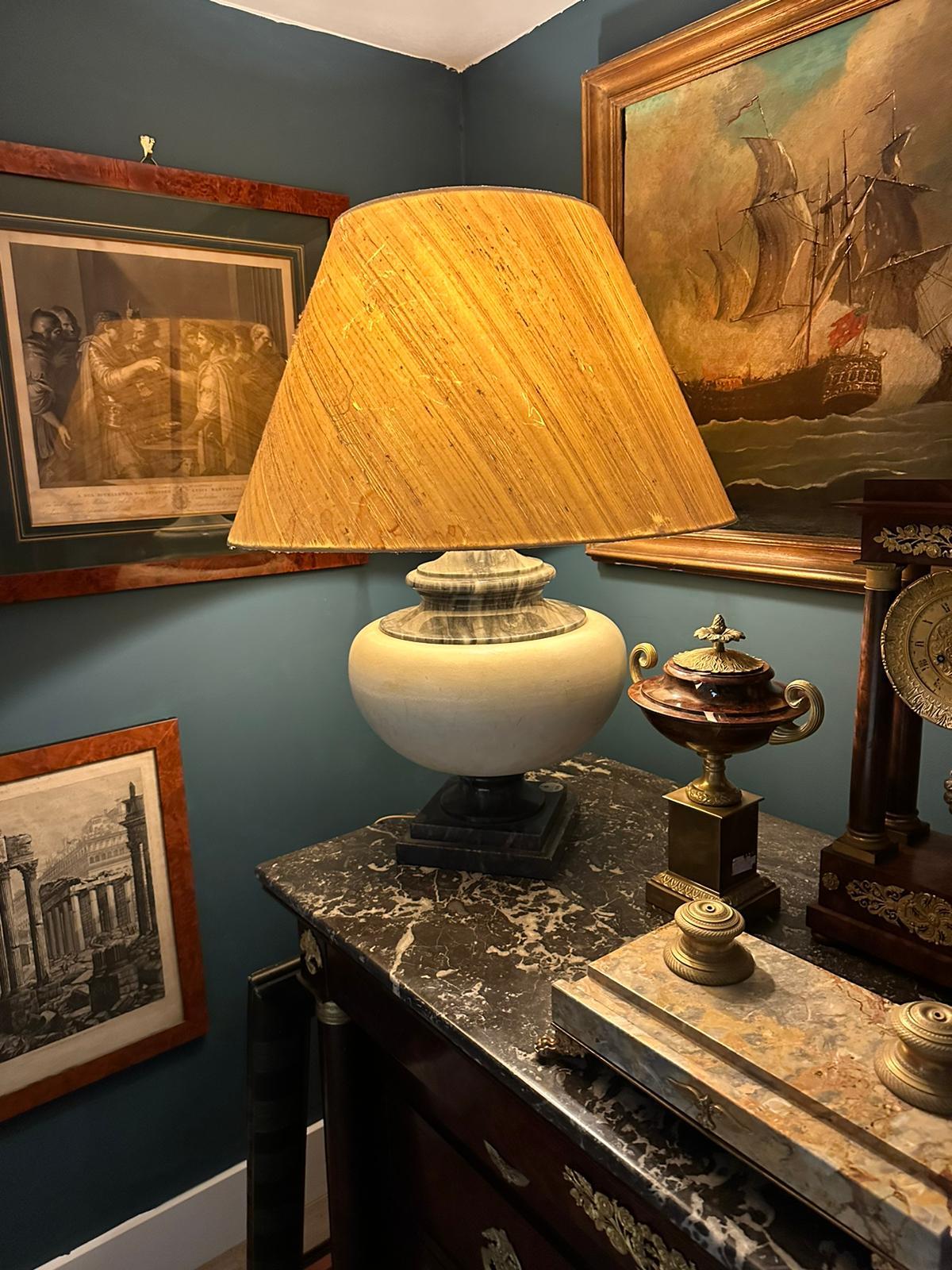 Paar italienische Art-Déco-Lampen des frühen 20. Jahrhunderts im Angebot 4