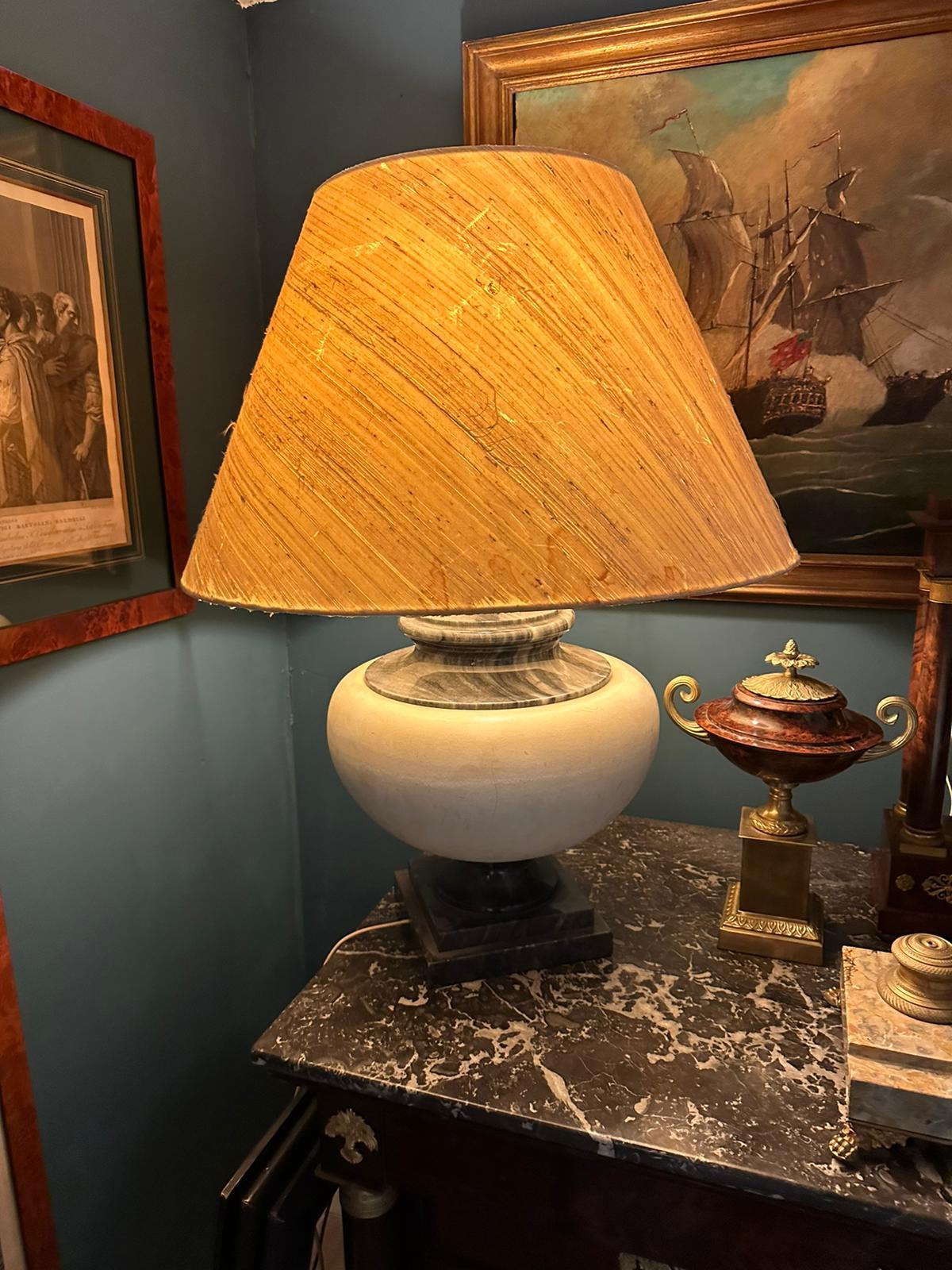 Paar italienische Art-Déco-Lampen des frühen 20. Jahrhunderts im Angebot 2