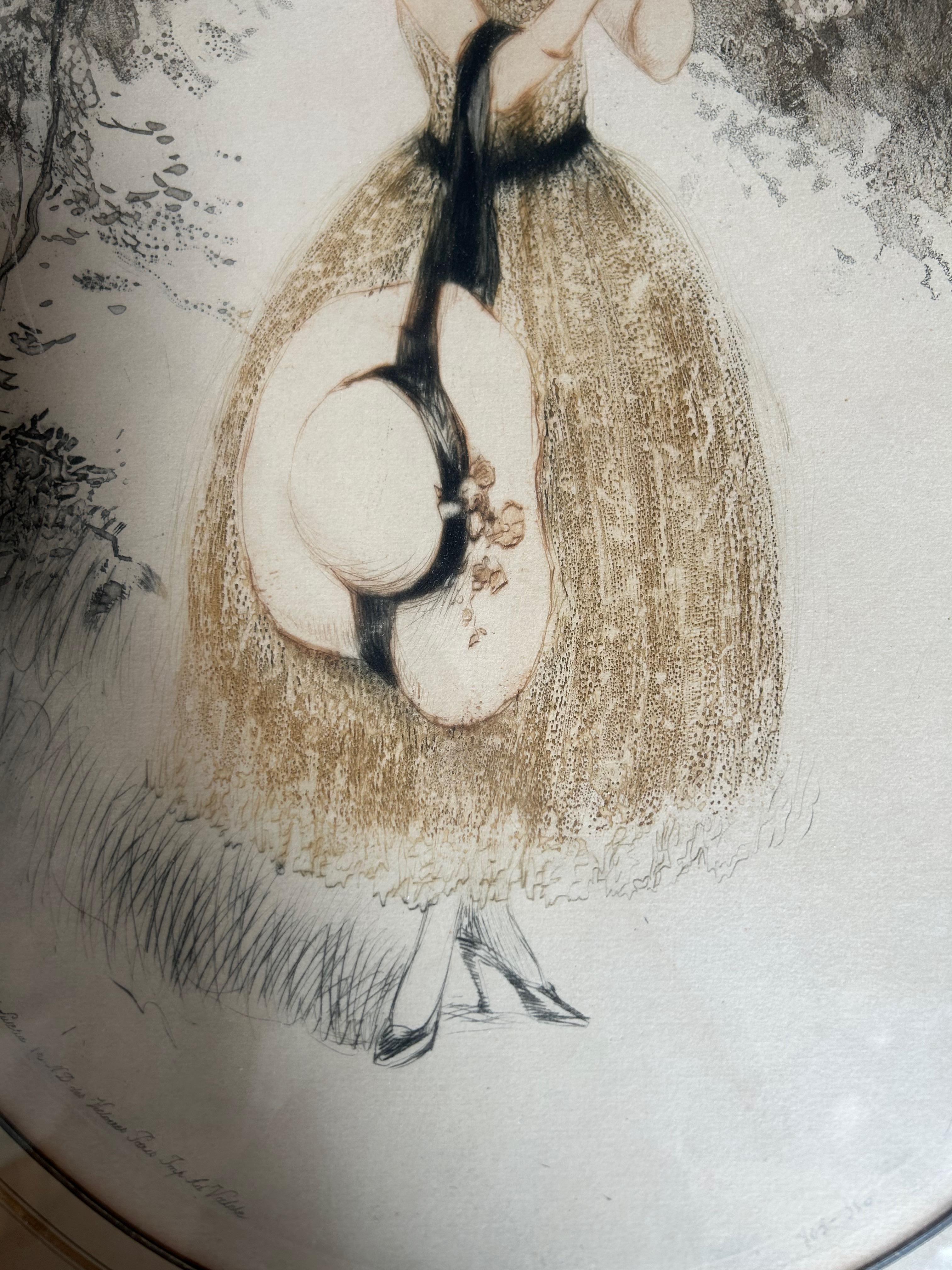 Paar Art-Déco-Gravuren von Jean Hardy im Angebot 4