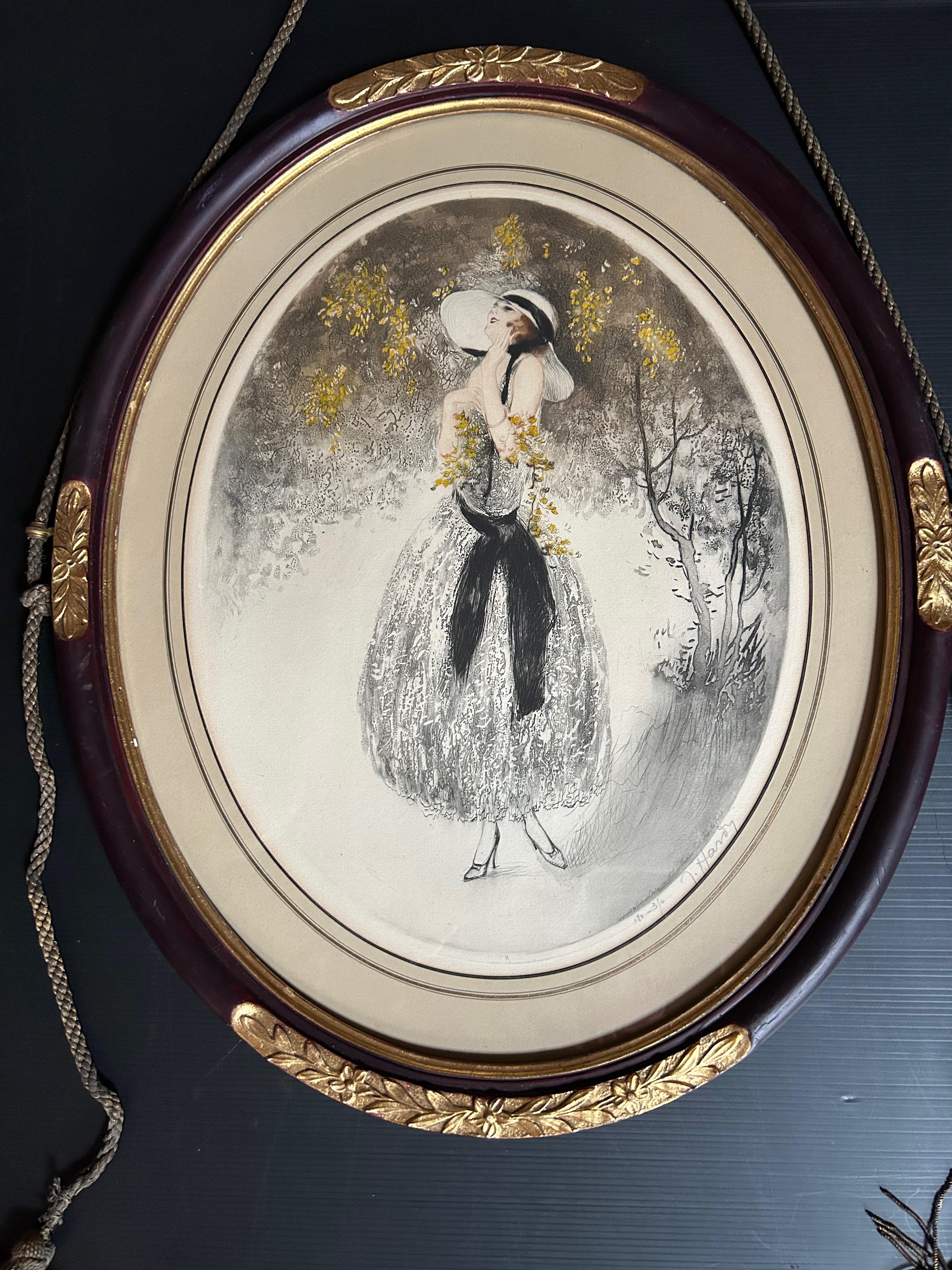 Paar Art-Déco-Gravuren von Jean Hardy im Angebot 8