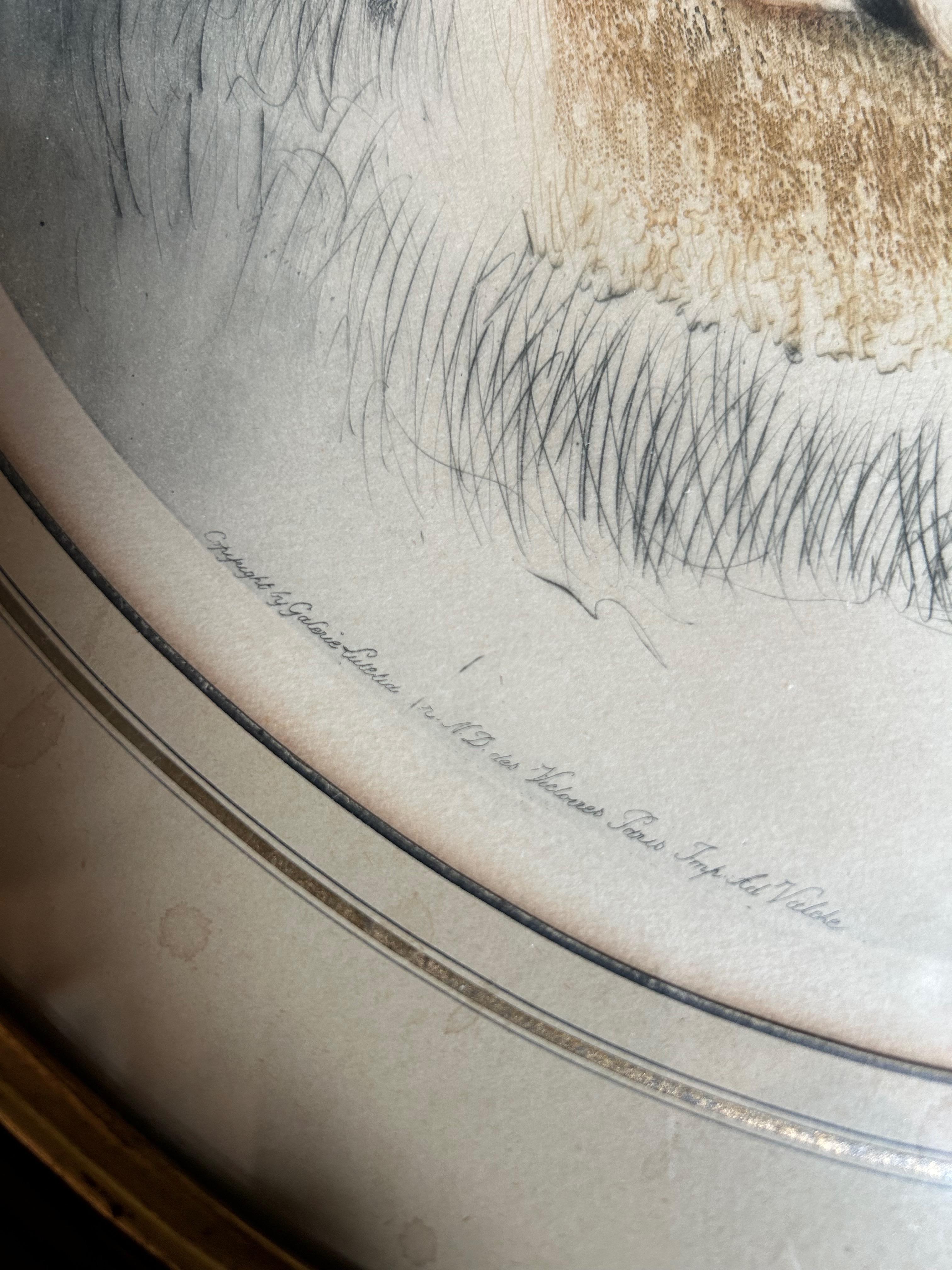 Paar Art-Déco-Gravuren von Jean Hardy im Angebot 2