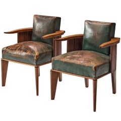 Pair of Art Deco French Dining Chairs