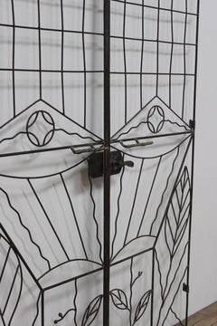 Pair of Art Deco Garden Gates
