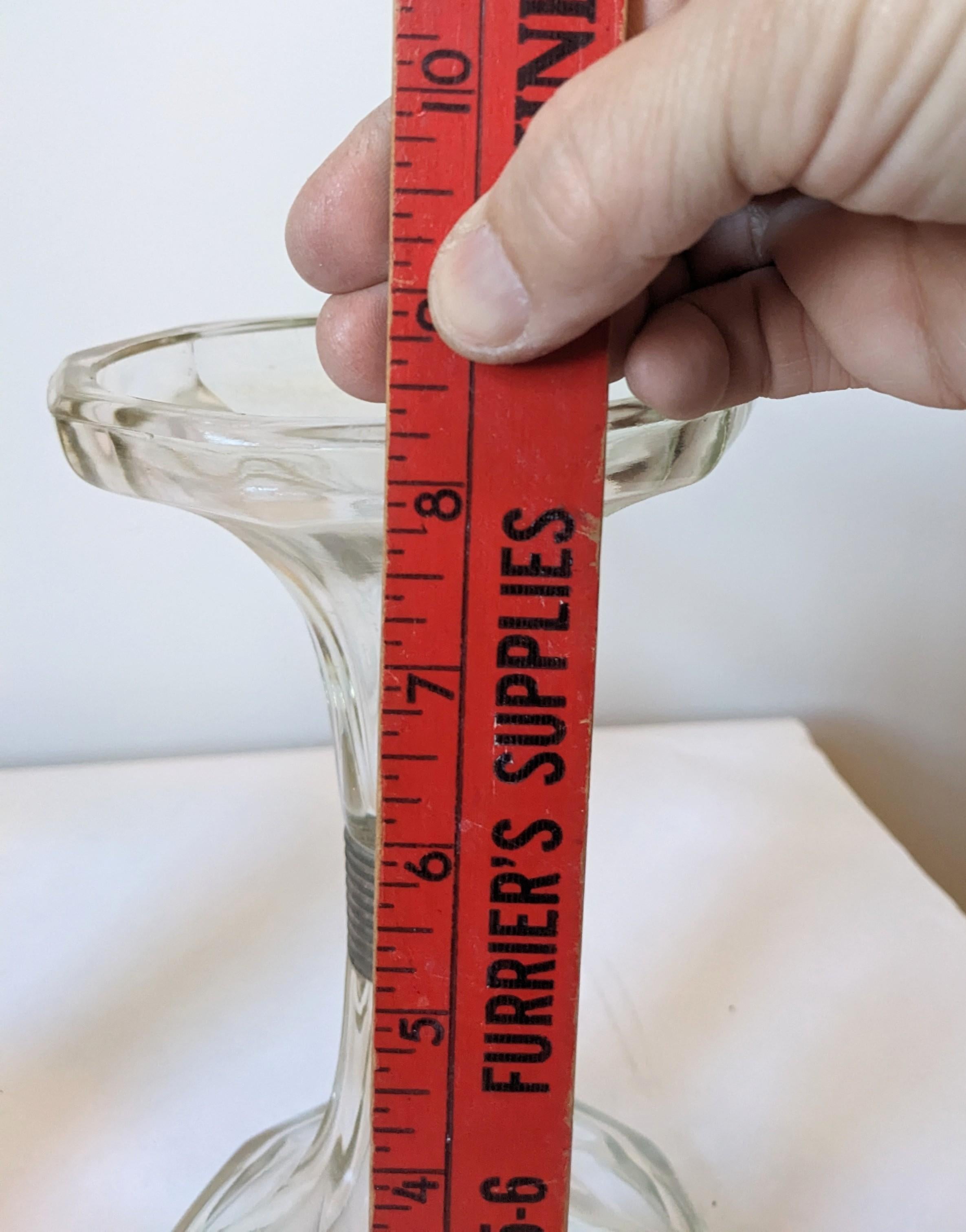Par de Soportes de Estantería de Cristal Art Decó en venta 1