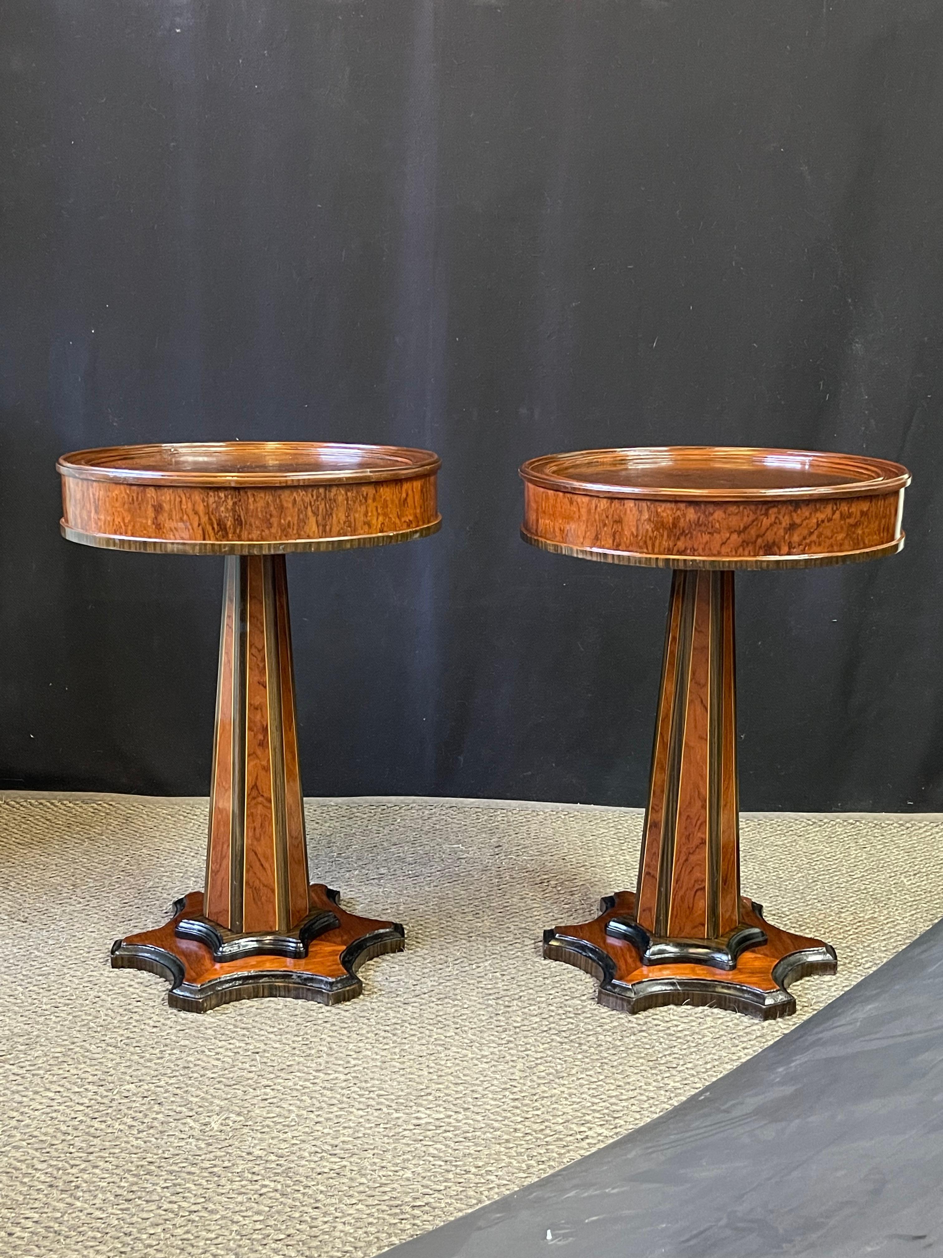 Pair of Art Deco Gueridon Tables For Sale 6