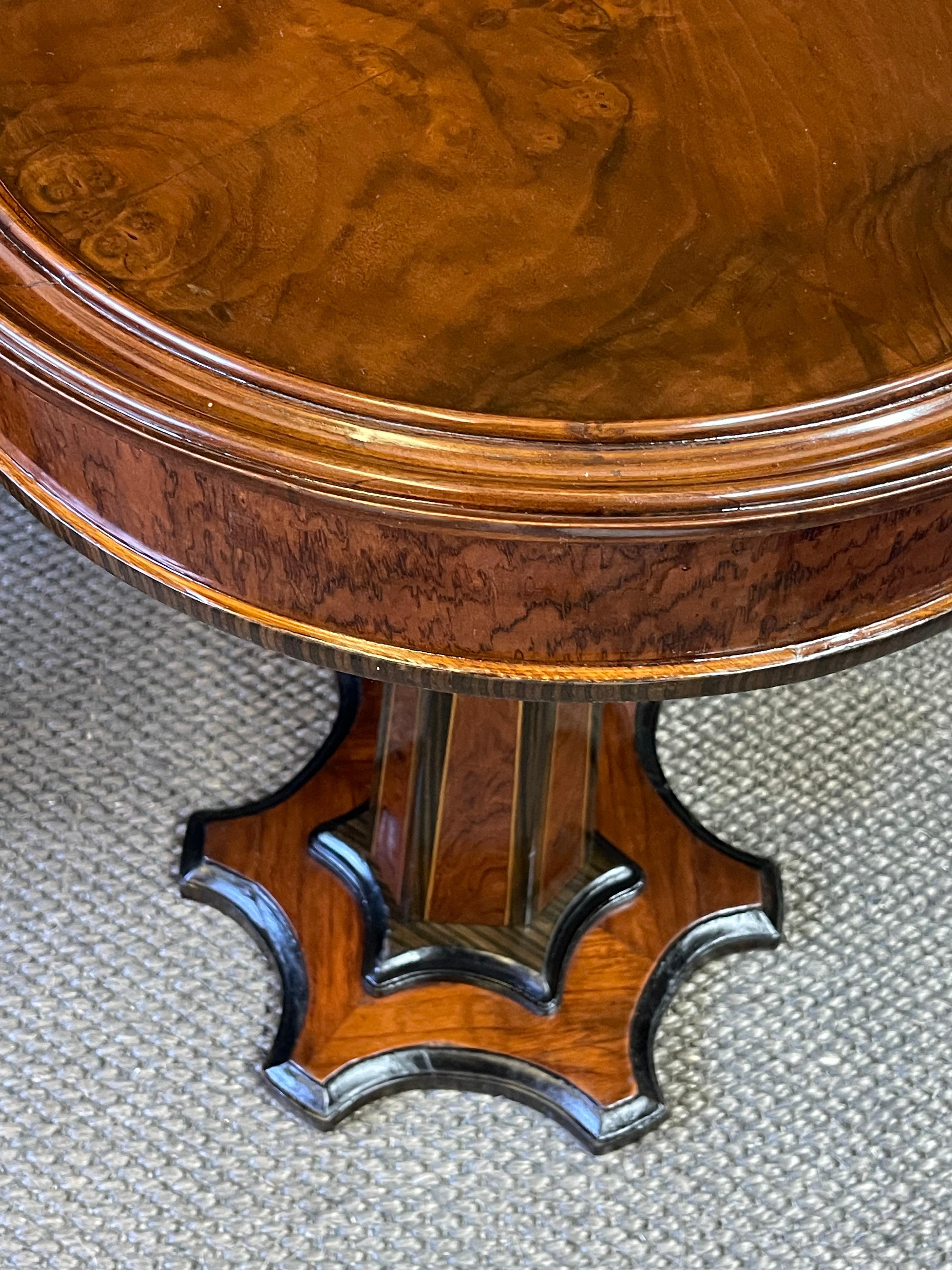 Pair of Art Deco Gueridon Tables For Sale 1