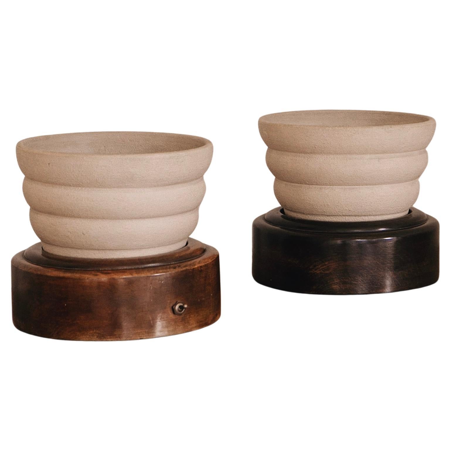 Pair of Art Deco Lamps