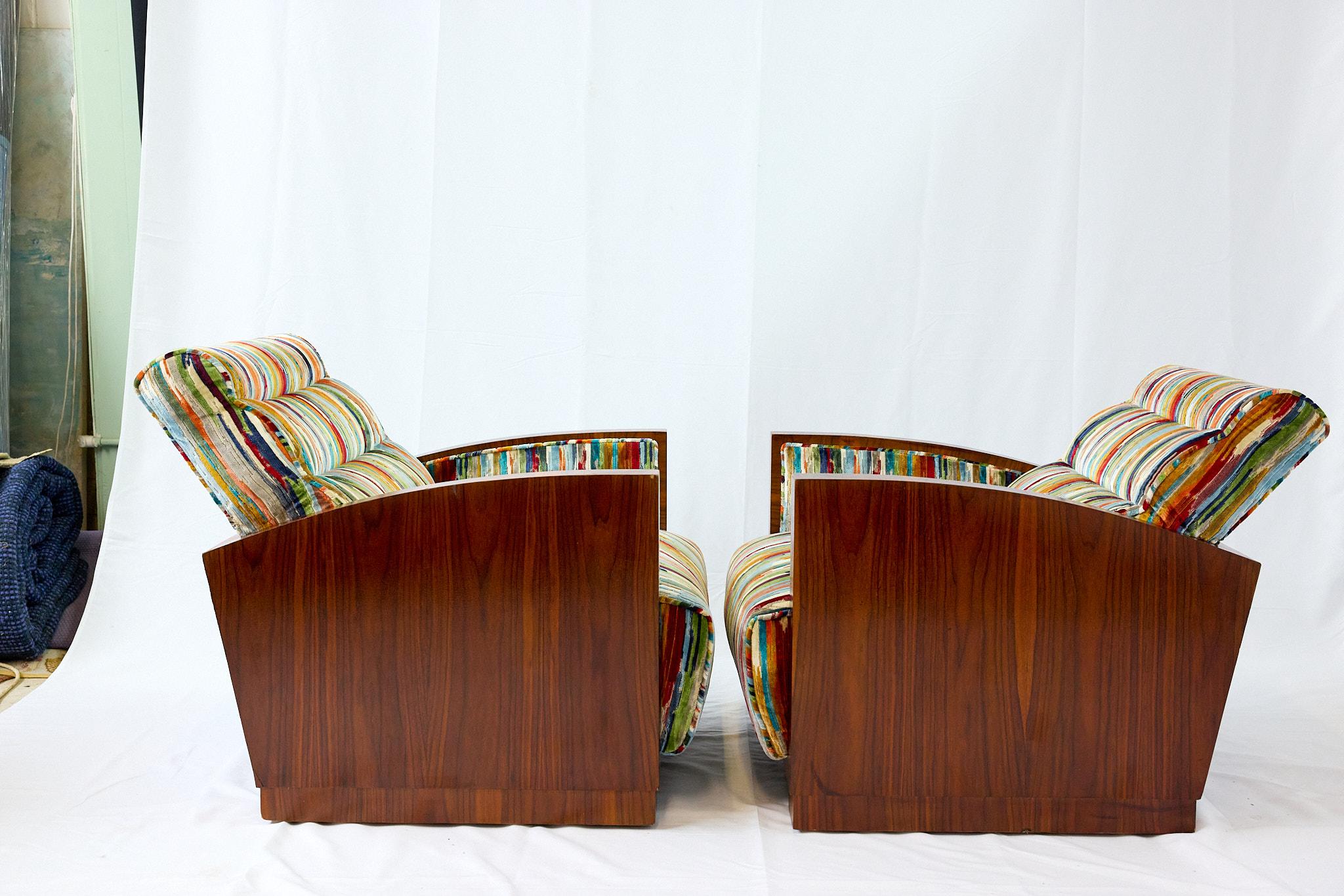 Pareja de sillones Art Decó en venta 10