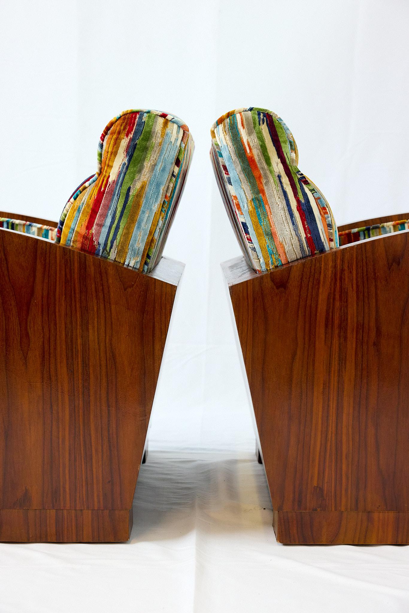 Pareja de sillones Art Decó en Bueno estado para la venta en Atlanta, GA