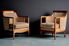 Pair of Art Deco Lounge Chairs, France, 1930s