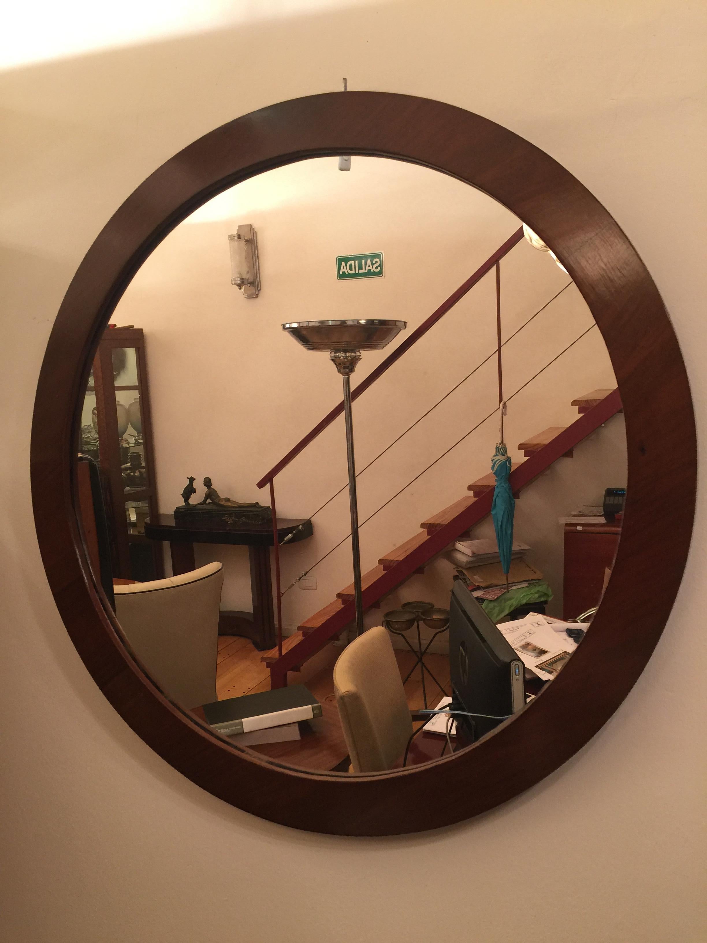 Pair of Art Deco Mirror in Wood and Mirror, Year: 1920, France For Sale 5