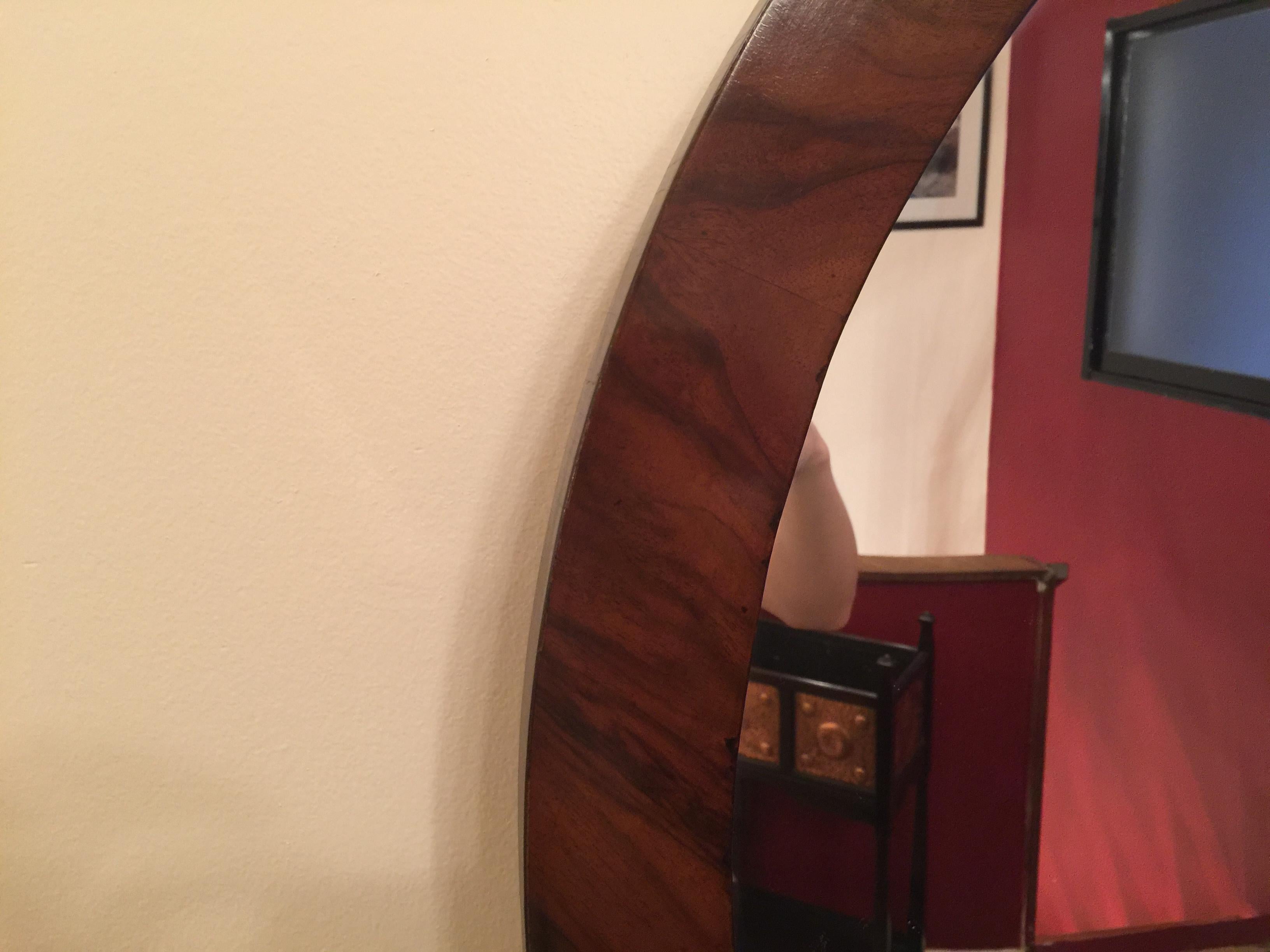 Pair of Art Deco Mirror in Wood and Mirror, Year: 1920, France For Sale 2