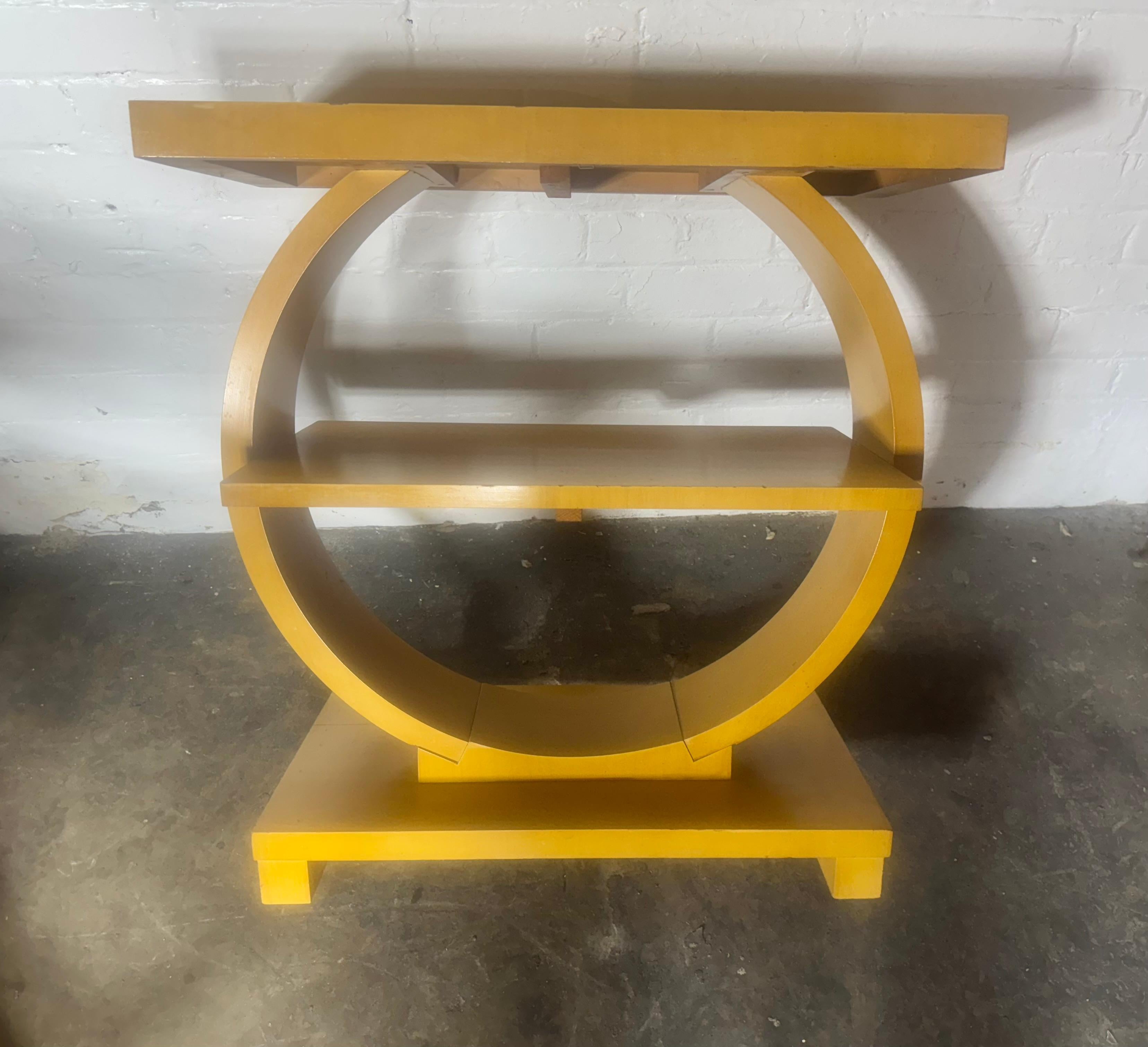 Wood Pair of Art Deco / Modernist 