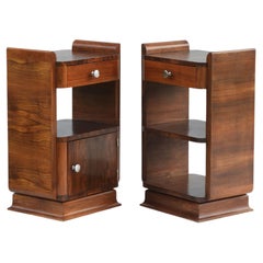 Pair of Art Deco Night Stands c1930s France