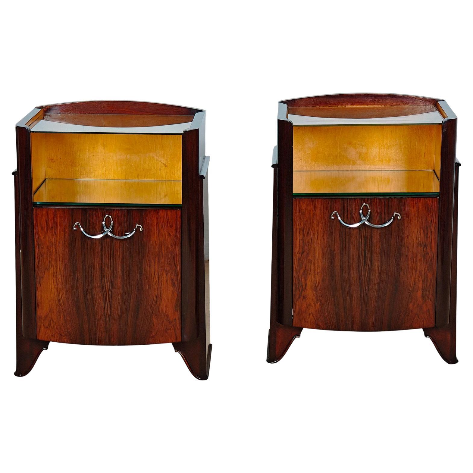 Coppia di comodini Art Deco - Francia 1920-25